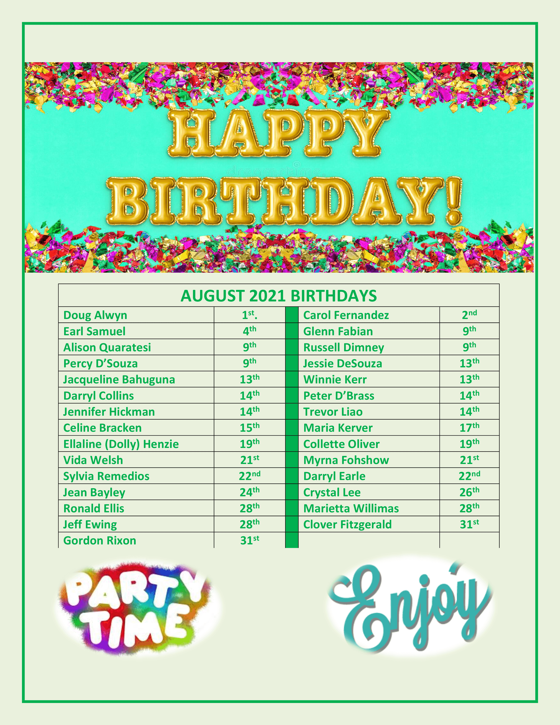 Birthday Card